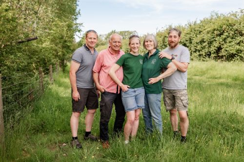 The Baker Family at Spring Hill Farm Oxfordshire